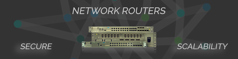 secure scalable routers